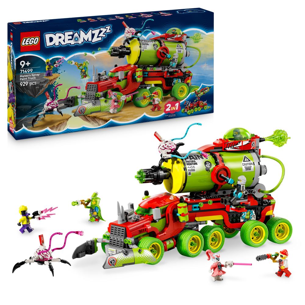 LEGO DREAMZzz 71499 Mateos Spray Paint Truck 7