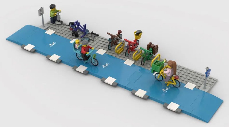 LEGO Ideas Bike Lanes cycles its way to 10K supporters