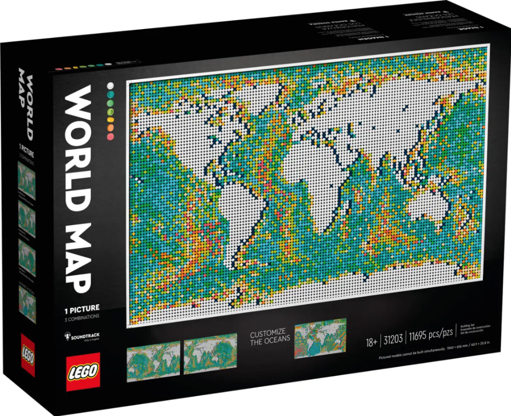 LEGO Art 31203 World Map box front 1024x833