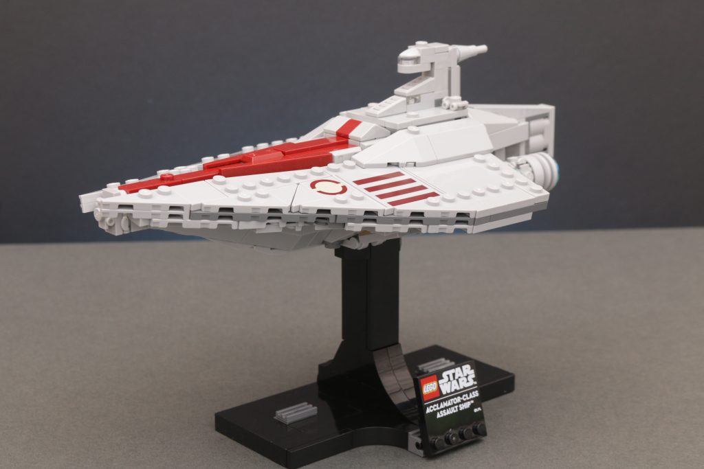 LEGO Star Wars 75404 Acclamator class Assault Ship review 3 1024x683