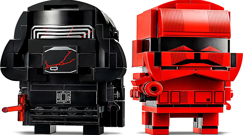 LEGO BrickHeadz Star Wars 75232 Kylo Ren & Sith Trooper available now in the USA