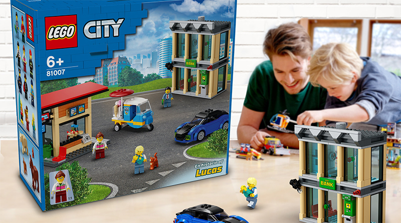 Design your own LEGO City set being tested