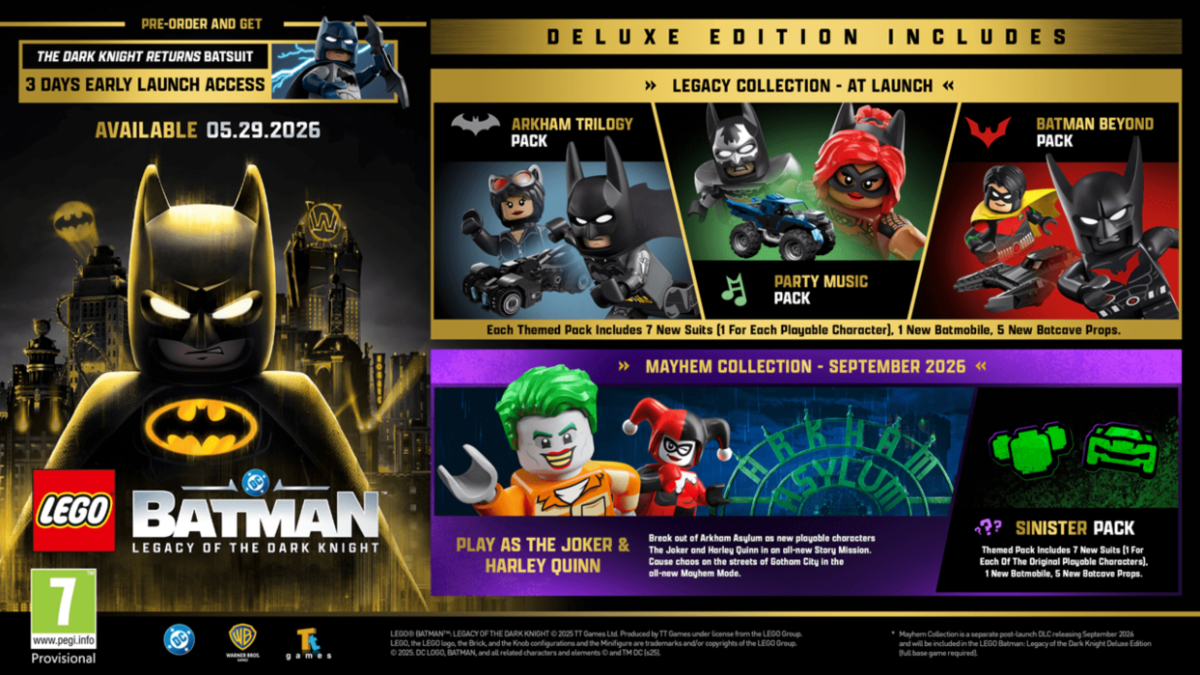 LEGO Batman Legacy of the Dark Knight Deluxe Edition