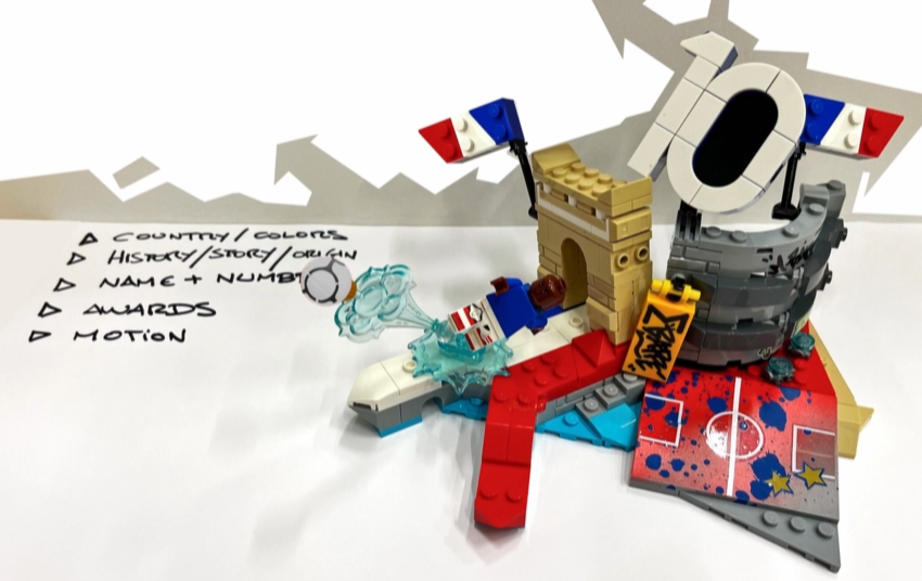 lego editions mbappe concept model
